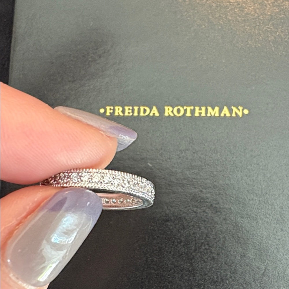 Frida Rothman Eternity Stacking Ring - Picture 13 of 16